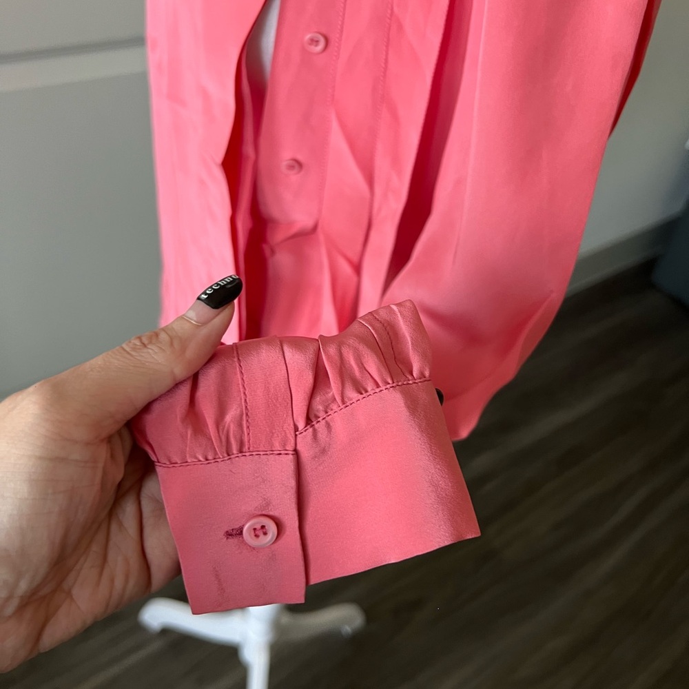 Elegant Peach  Women's Top - Picture 9 of 12